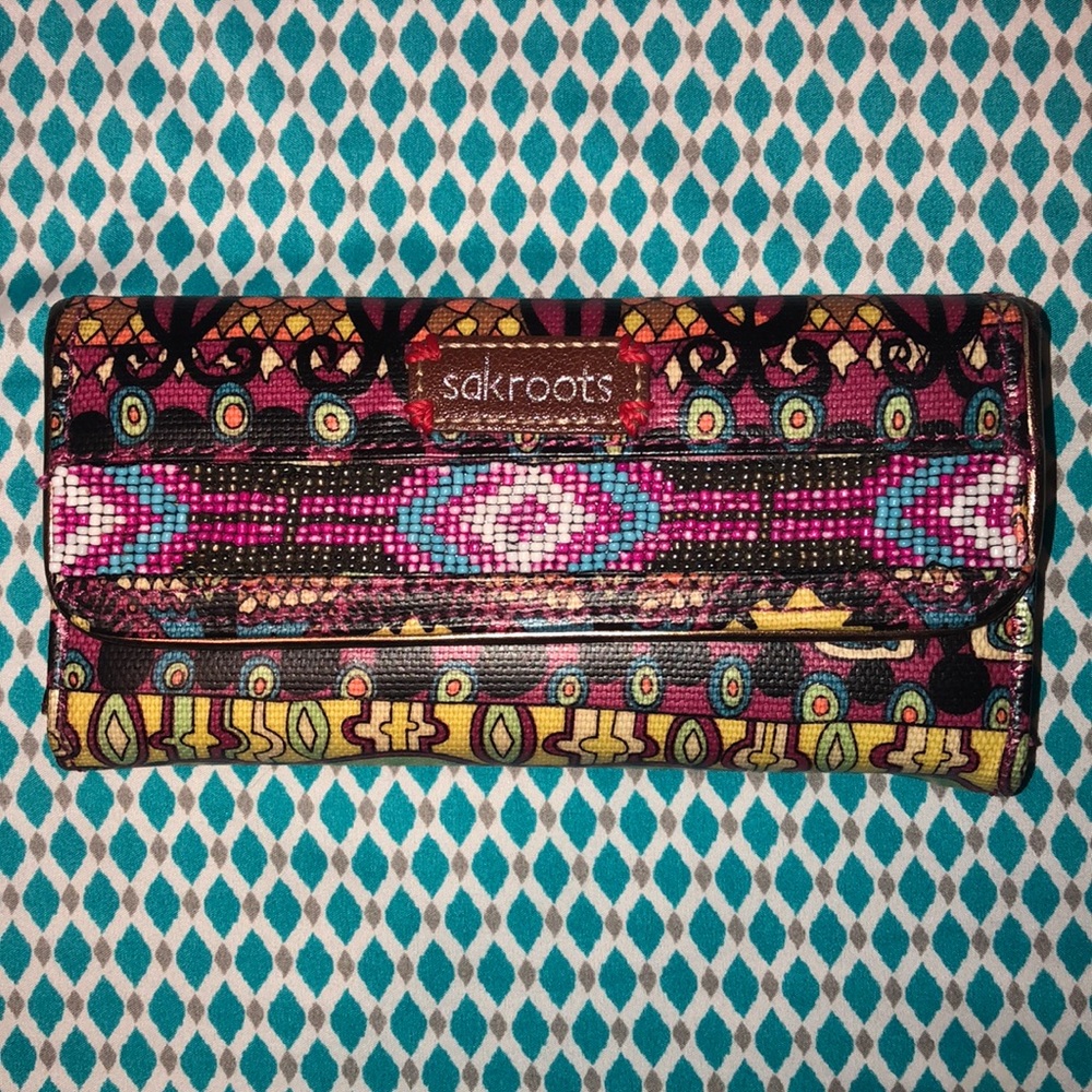Sakroots Tri-Fold Wallet